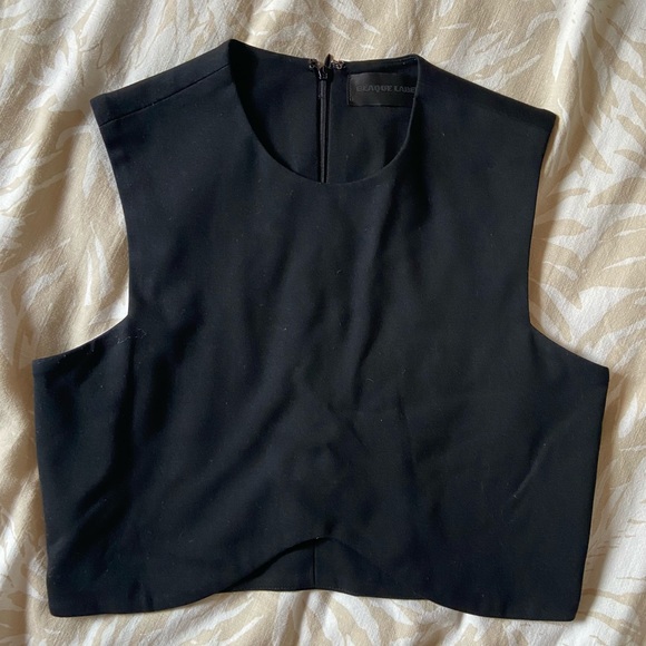 Blaque Label Crop Top and Wide Leg Pants - Size S - Picture 2 of 13